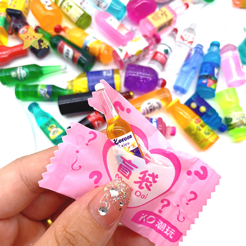 [ฯลฯ] 10ชิ้นสุ่มมินิบรรจุภัณฑ์อิสระแปลกใจถุงตาบอดน่ารักขวดอาหารรุ่นเด็กวันเกิดพรรคโปรดปรานของขวัญ[เจบี]