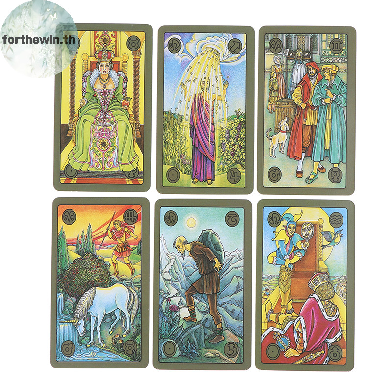 Forthewin Symboton Deck Oracle การ์ดไพ่ทาโรต์ Party Prophecy Divination เกมกระดานของขวัญ th