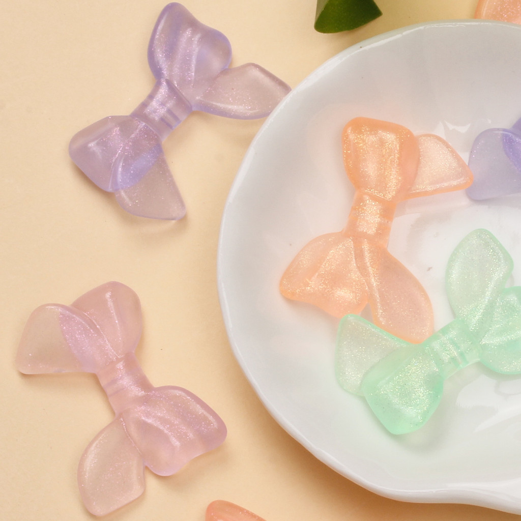 20ชิ้นแฟชั่นอะคริลิใสเงากุทัณฑ์หลวมลูกปัดปลาโลมาจี้อุปกรณ์เครื่องประดับ ทําเอง