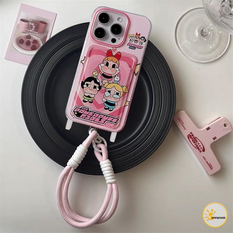 เคสนุ่มเชือกถักรูปเด็กผู้หญิงน่ารักเข้ากันได้กับ Hello Kitty เข้ากันได้กับ IPhone XR 15 13 11 12 14 Pro 7Plus Max X XS