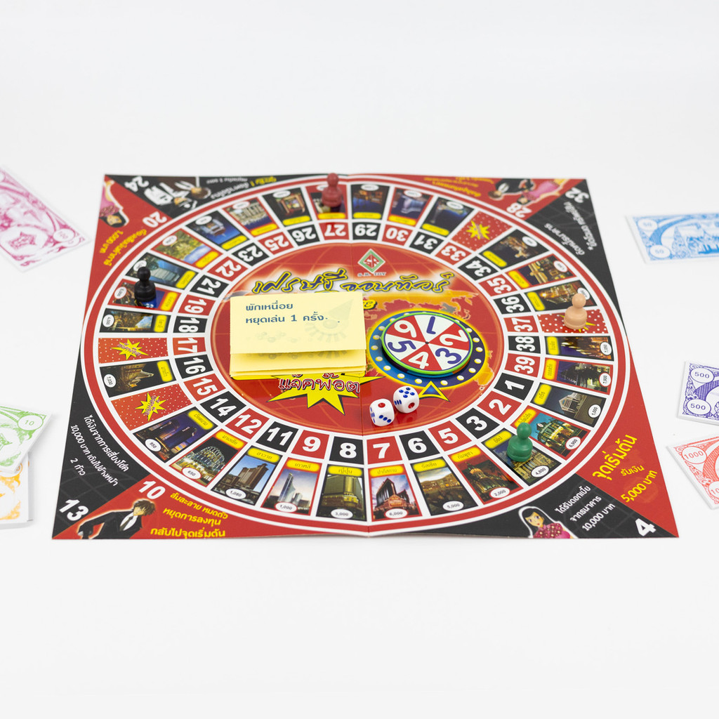 แบบใหม่ 🚀 เกมเศรษฐี รอบโลก ออนทัวร์ เล่นเพลิน บิงโก BINGO เกมส์ [ มีให้เลือกหลายแบบ ] บิงโก เศรษฐี ราคาถูกมาก - รูปที่ 3