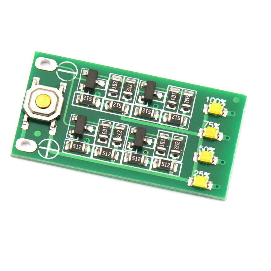 3s 11.1V 12V 12.6V แบตเตอรี่ลิเธียมตัวบ่งชี้ความจุโมดูล Lipo Li-ion ระดับจอแสดงผล 3 Series 9-26V
