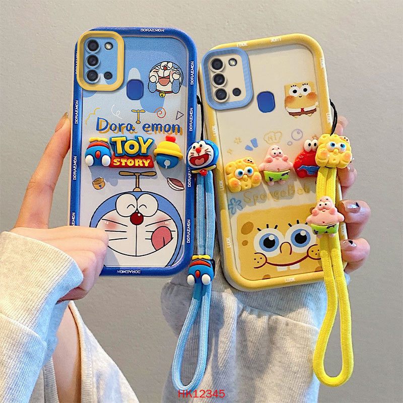 เคส Samsung A21S การ์ตูนตุ๊กตาการ์ตูนของเล่น  การ์ตูน TPUSoft ซิลิโคนเคสโทรศัพท์ PQG2