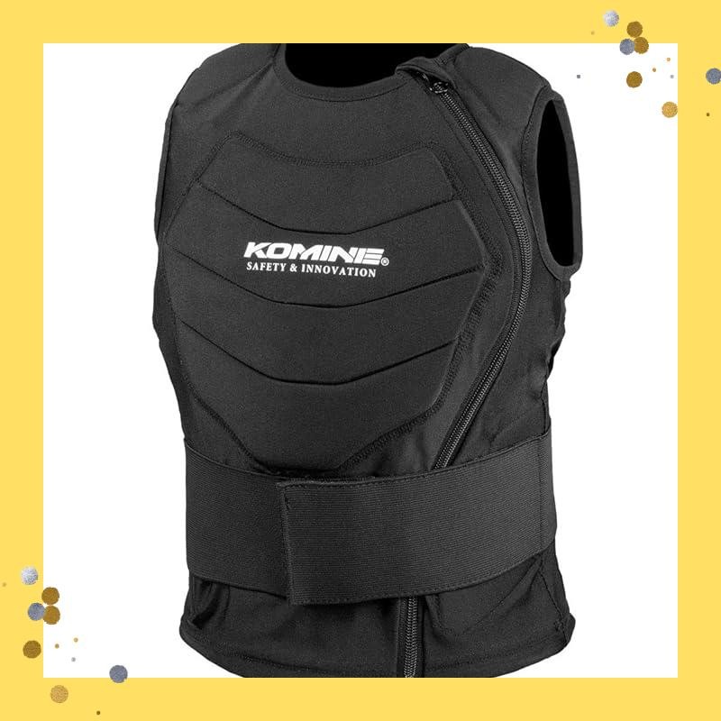 【Direct From Japan】KOMINE Bike Protect Kids Vest KM Black 04-900 RSK-900
