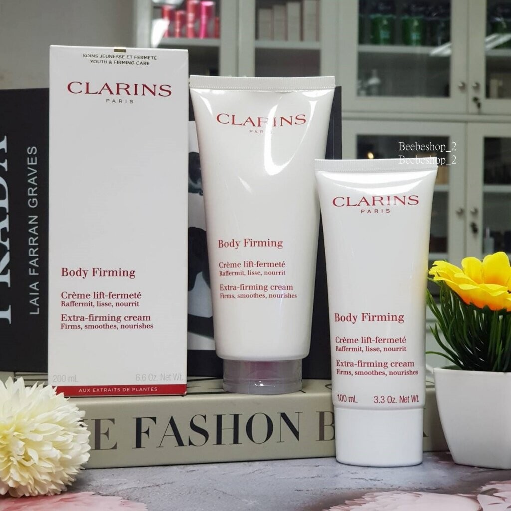 CLARINS บอดี้ครีม ครีมทาผิว Body Firming Extra-Firming Cream 100ml 200ml ครีมยกกระชับผิวกาย