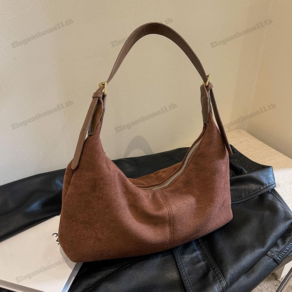 🚚สต็อกพร้อมในกรุงเทพ🚚 กระเป๋าเสี้ยวผู้หญิงพร้อมกระเป๋าด้านในกระเป๋าจรจัดกระเป๋าถือซิปเหมาะสําหรับการทํางานการเดินทาง