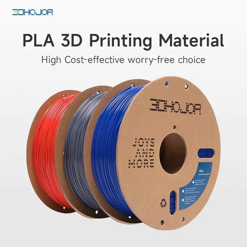 3DHOJOR PLA Filament 1.75mm 1KG Spool Upgraded PLA 3D Printer Filament High-Speed Printing 3D Printi