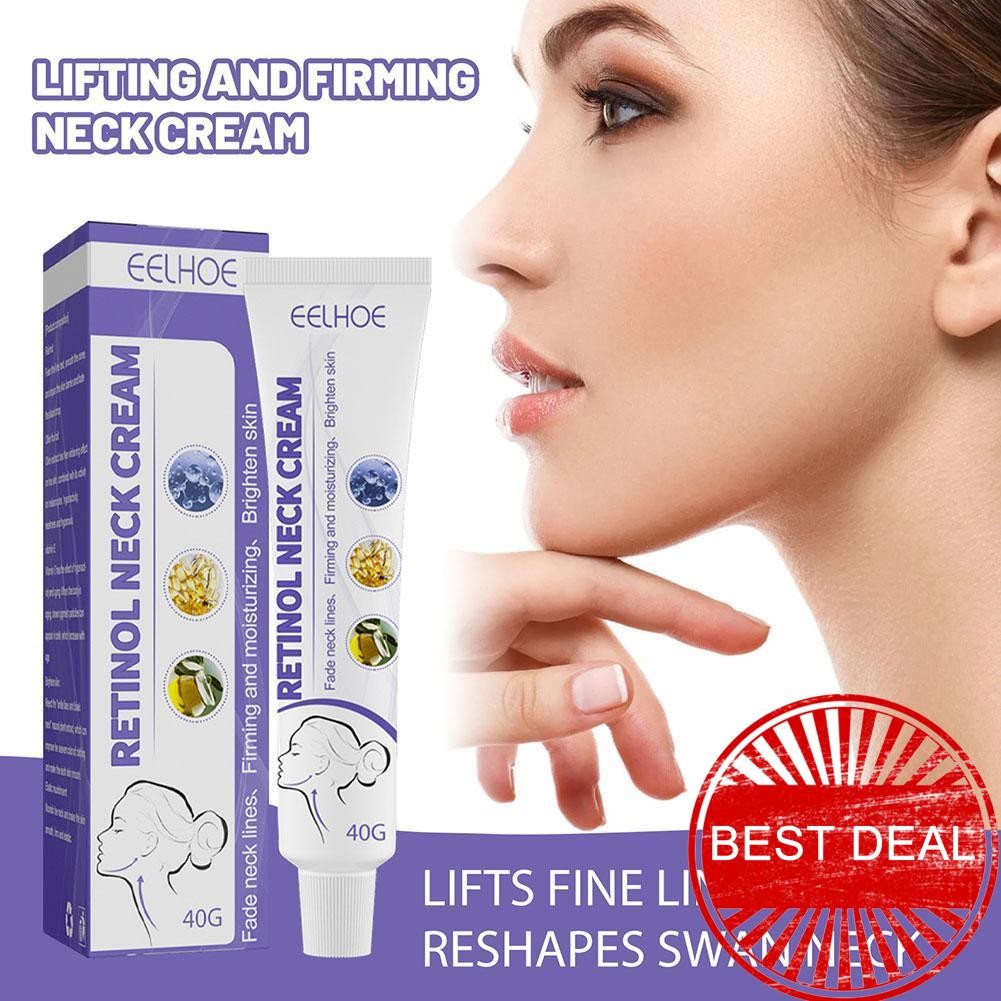 Retinol Neck Cream Neck Firming & Wrinkle Reduction Skin Brightening Rejuvenating & Firming B4s4