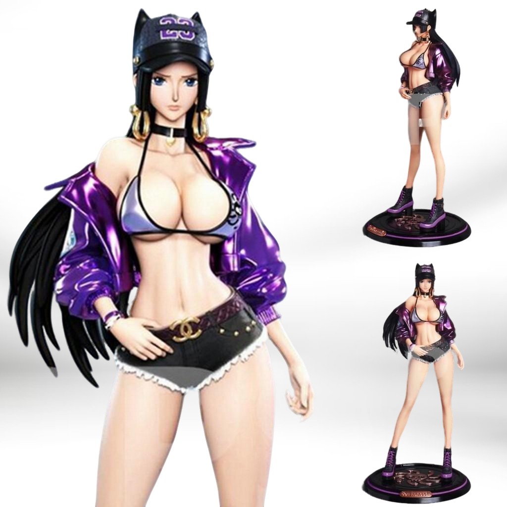 [พร้อมส่ง] กดต่อเวลาให้ด้วย Figure ฟิกเกอร์ One Piece Boa Hancock โบอา แฮนค็อก  Sexy สูง 33 cm