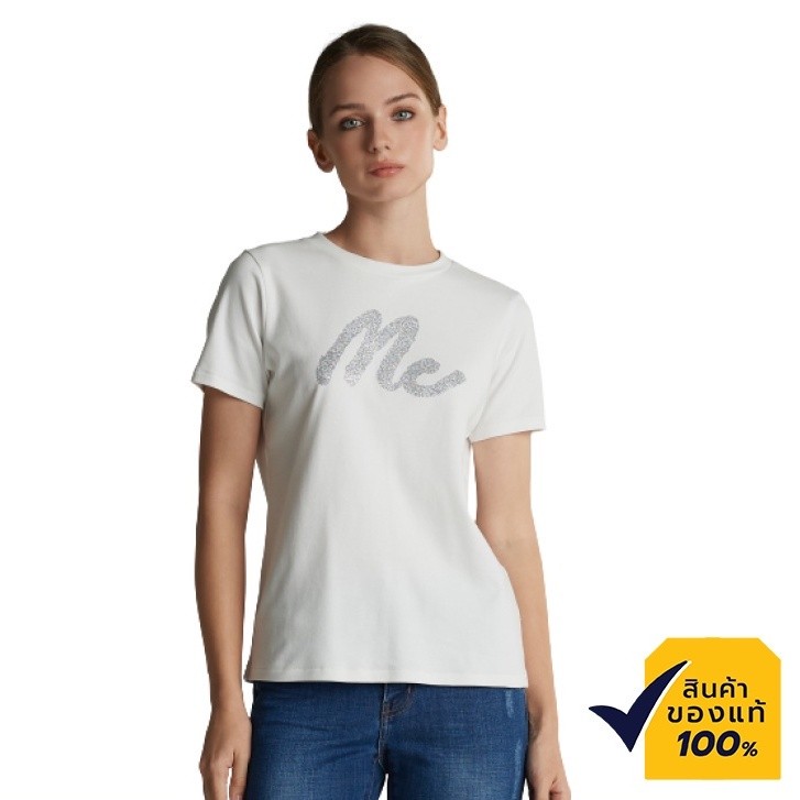 คุณภาพสูง เสื้อยืดแขนสั้น ผู้หญิง คอกลม ผ้านุ่ม ระบายอากาศได้ดี MTSZ770เสื้อยืดแขนสั้นสไตล์เกาหลีสำหรับผู้หญิงอินเทร_30