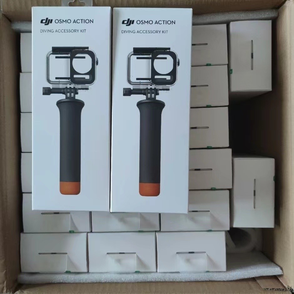 DJI Osmo Action 4 Original Accessories（Lens Cover/ND Filter Kit/Waterproof Case/Extension Rod）
