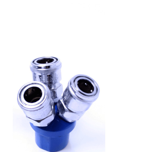 NP_shop4289 KING ข้อต่อลมกลม 3 ทาง