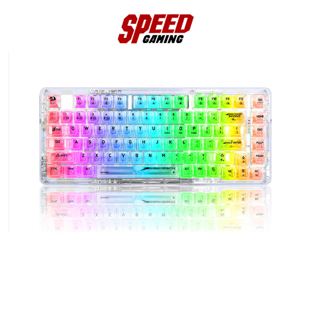 REDRAGON K649CT ELF PRO CRYSTAL SWITCH KEYBOARD (คีย์บอร์ด) | By Speed Gaming