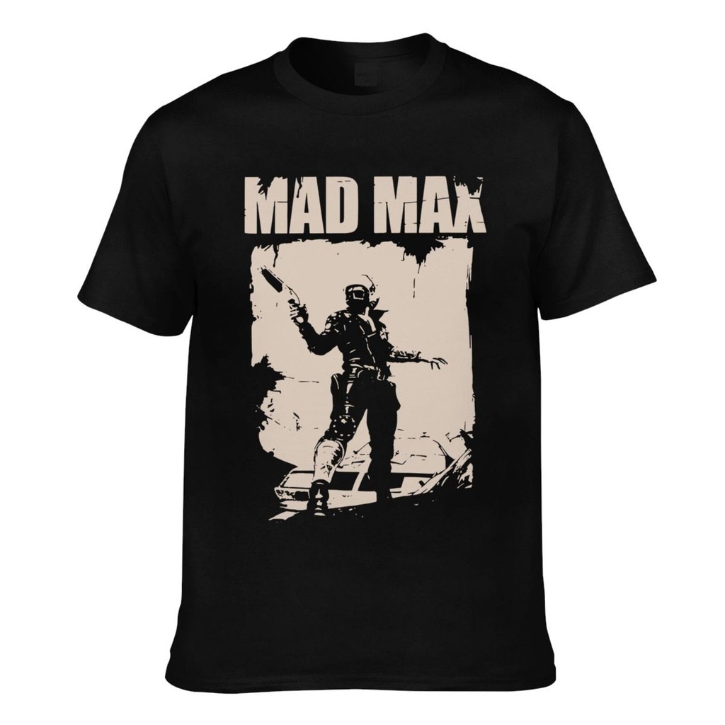 Mad Max Interceptor Inspired Movie เสื้อยืดแบบกําหนดเองของผู้ชาย
