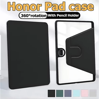 เคส หมุนได้ 360° เคสแท็บเล็ตหนัง TPU สําหรับ Pad 9 /ออเนอร์ แพด 8 /Honor Pad10 /honor padX7 /Pad X8A X9A เคสฝาพับ Honor