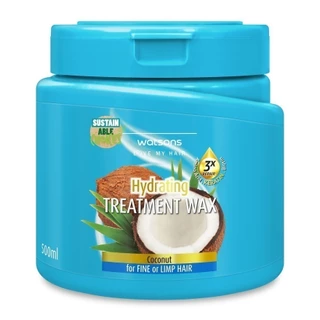 WATSONS วัตสัน ทรีทเม้นท์ แวกซ์ บำรุงผม 500 มล wax ทรีทเม้นท์บำรุงผม ครีมนวดผม ครีมบำรุงผม