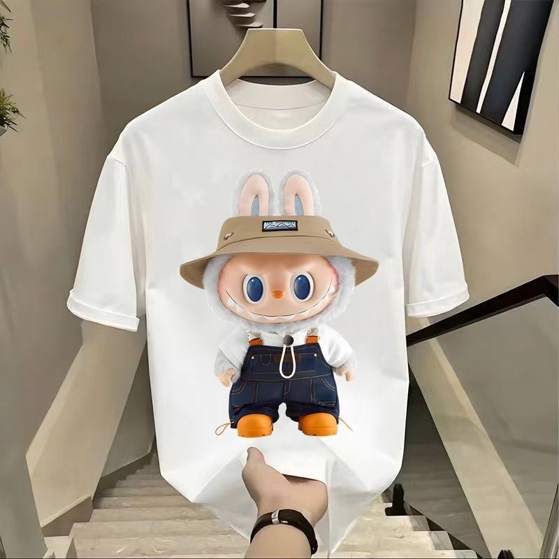 เสื้อยืดคอกลมผ้าฝ้ายสไตล์ใหม่เสื้อยืดผ้าไหมแขนสั้นunisex เสื้อยืดชาย เสื้อยืดผู้ชายผู้หญิงผ้าคอตตอน ผ้าฝ้าย เกรดพรีเมียม