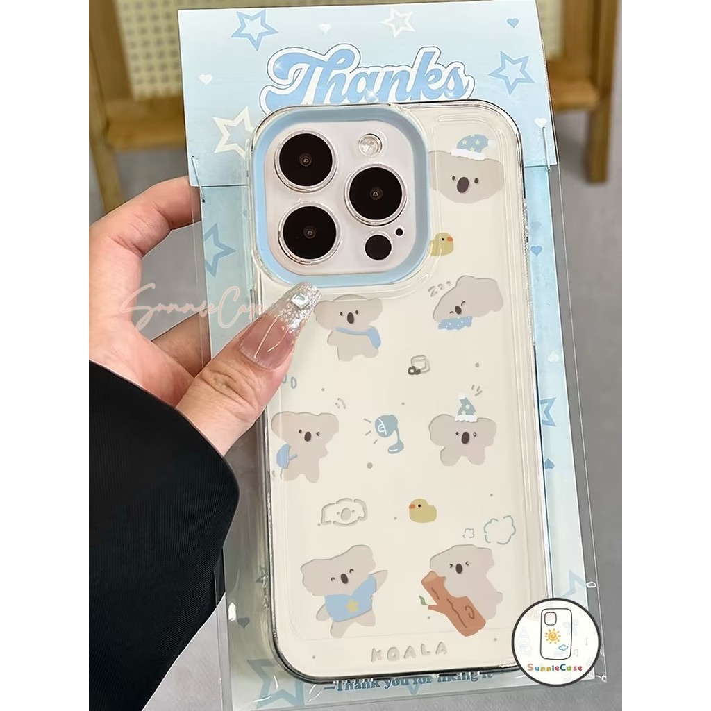 แฟชั่น เคสไอโฟน IPhone 15 16 13 7 11 12 14 Plus Pro Max XR XS X Max 8 Plus SE 2020 น่ารักจัง การ์ตูน ง่าย ๆ
