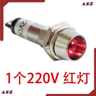 ￼หลอด lamp LED เหล็ก 8mm 12v 24v 220v สินค้าพร้อมส่งในไทย ราคา15บาทต่อชิ้น
