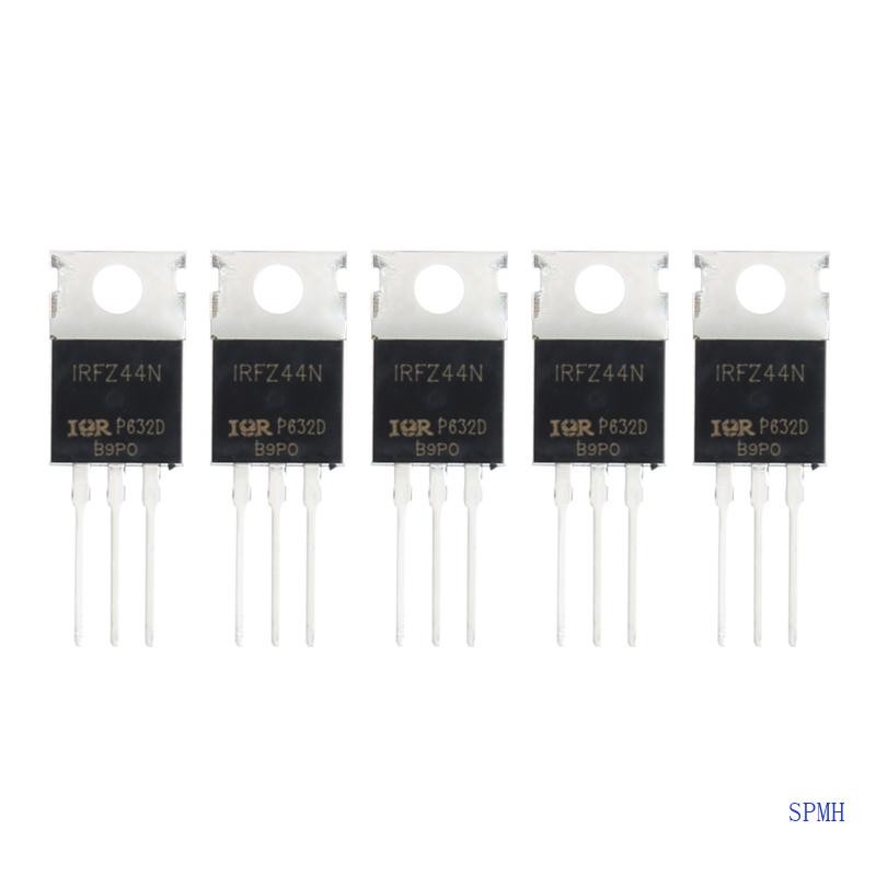 Super 5PCS IRFZ44N TO220 IRFZ44NPBF 55V 49A ตรง TO-220 NMOS FET IRFZ44 IC ใหม่