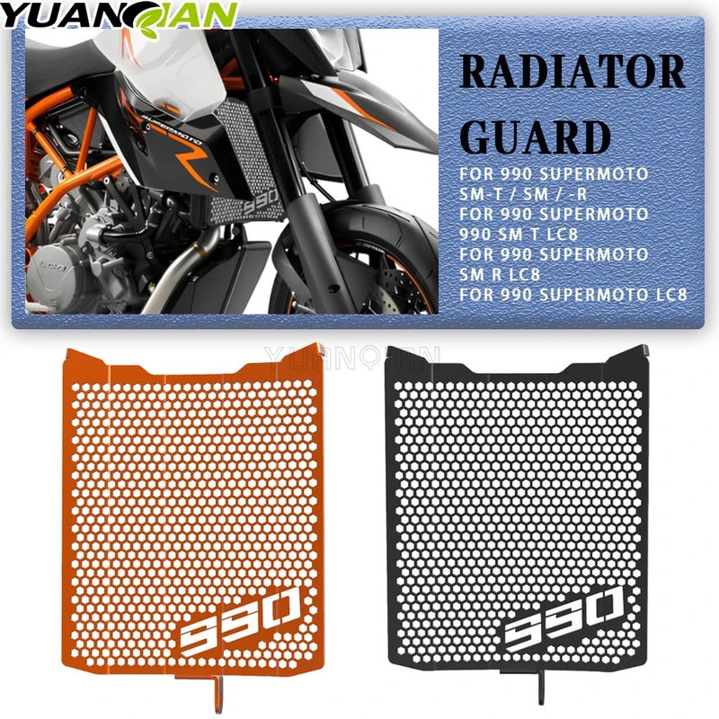 หม้อน้ํา Grille Guard Cover Protector สําหรับ 990Supermoto 990 Supermoto SM-T SMR LC8 SM TR SM-R 200
