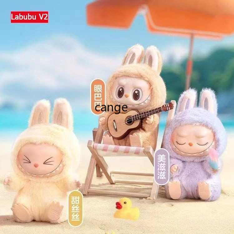ของแท้ 100% POP Labubu V2 THE MONSTERS Sitting parties Random box