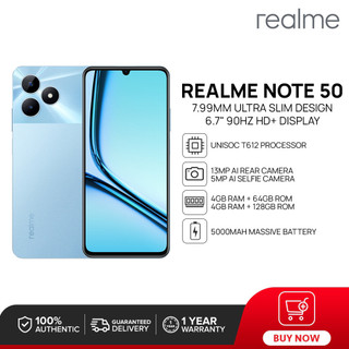Realme Note 50 powered by Snapdragon® 7s Gen 2/12+256G/12+512G Global Version in 1 year Warrant 4