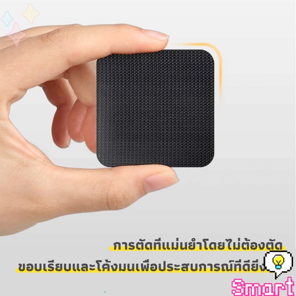 SMART【มีสินค้าในสต๊อก】เทปตีนตุ๊กแกมีกาวในตัว แบบ ขน+หนาม และ มีกาวด้านนอก ติดผ้าม่าน ติดหน้าต่าง 10Pcs/แพ็ค Nylon Buckle - รูปที่ 5