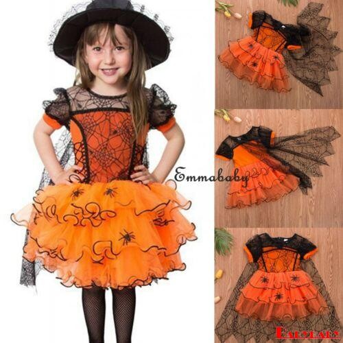 Bab-girls Halloween Up Spider Web ชุดเดรสแขนสั้นเสื้อคลุมชายไม่สม่ําเสมอ