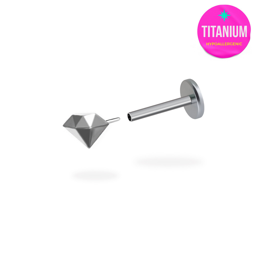 Diamond Pop Flatback Earring (1ชิ้น)