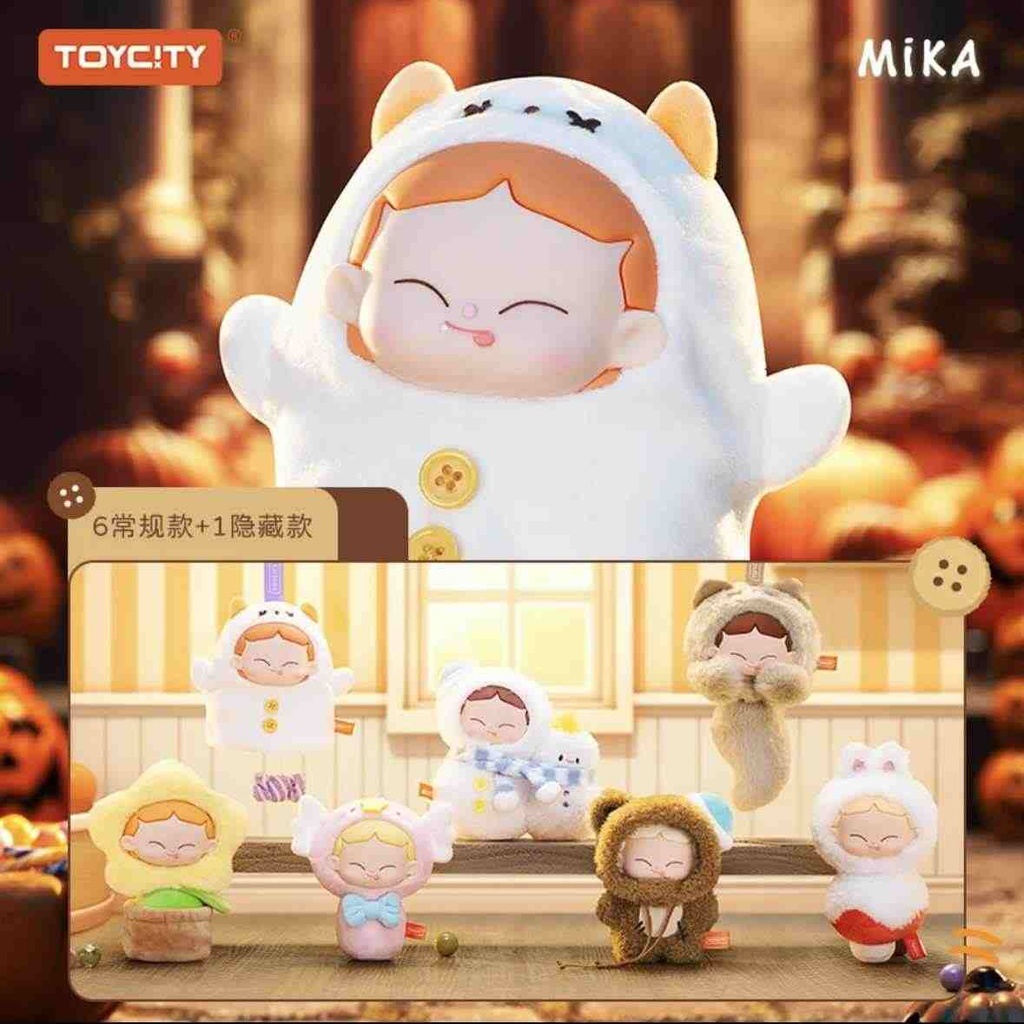 Toycity ของแท้ MiKA My Little Childhood series ของเล่นตุ๊กตาศิลปะอย่างเป็นทางการ