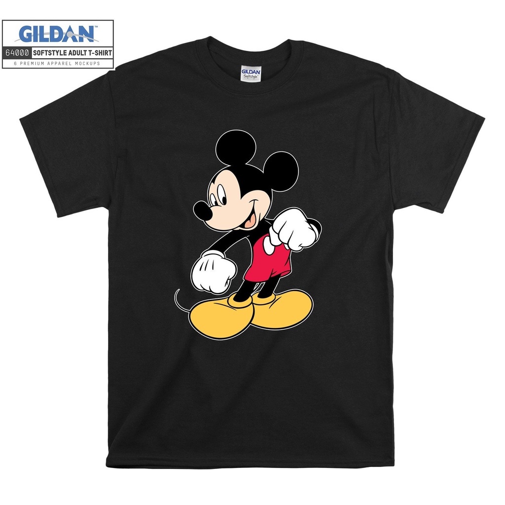 🌹พร้อมส่ง 🌹 T-Shirtเสื้อกล้าม เสื้อยืด พิมพ์ลายดิสนีย์ มิกกี้เมาส์ ขนาดใหญ่ ไซซ์ S-M-L-XL-XXL-3XL-4X