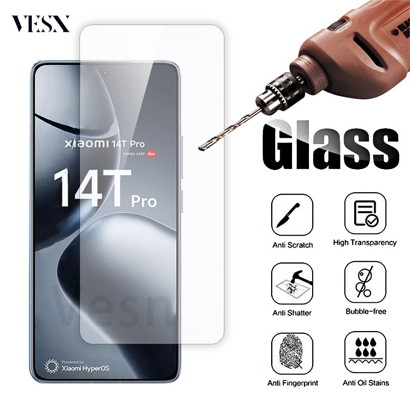 ฟิล์มกระจก ใส Xiaomi Mi 14T 13T 12T 11T 10T POCO X7 X6 Neo X5 X4 X3 NFC M7 M6 Plus M5 M5s M4 M3 F6 F5 F4 F3 GT Pro 4G 5G 2024