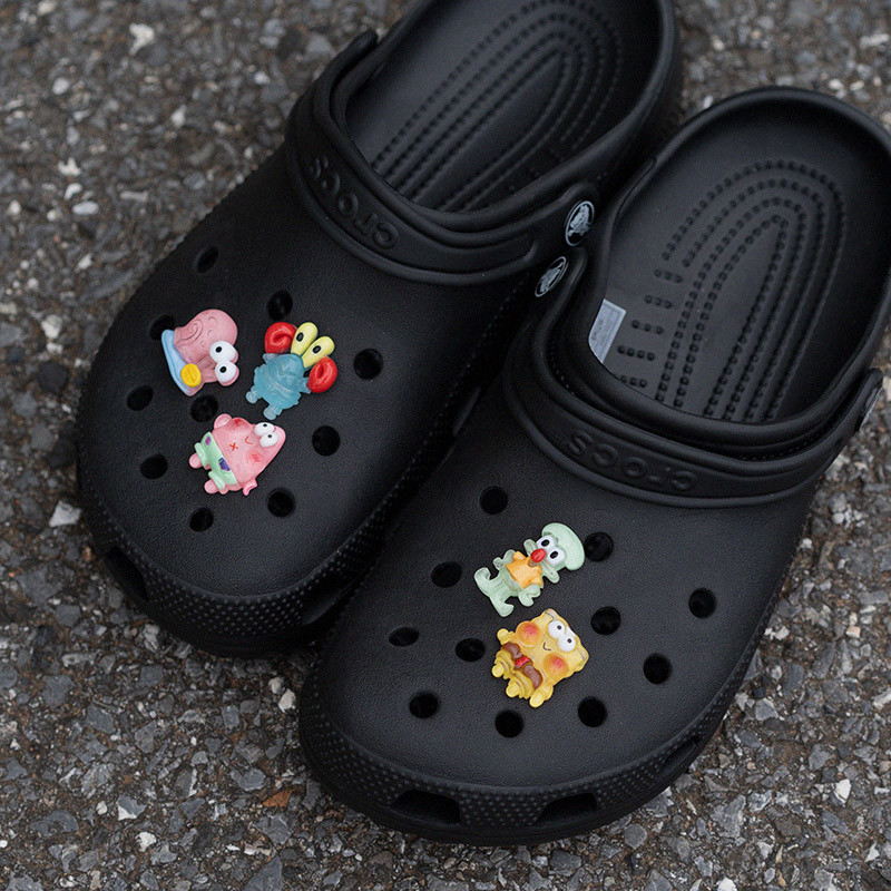 SpongeBob SquarePants หัวเข็มขัดรองเท้า charm หัวเข็มขัดรองเท้า charm หัวเข็มขัดรองเท้า