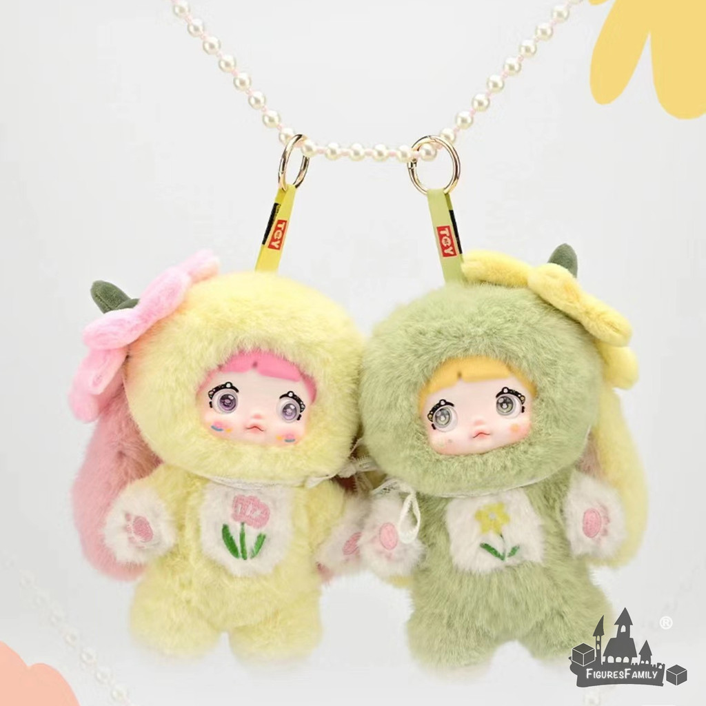 [ของแท้] Hi TOY Nommi V2 Garden Rabbit series จี้ตุ๊กตาชุด 6 ใหม่รูปตุ๊กตาเครื่องประดับของขวัญ