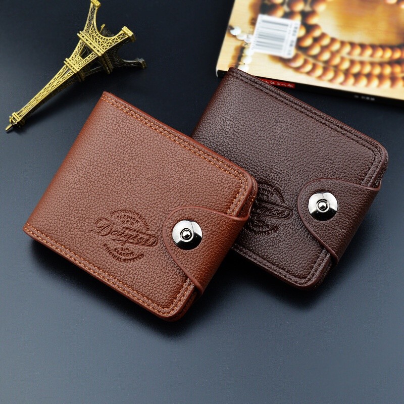 NEWEST YAQEEN - PREMIUM LEATHER MENS BOLD WALLET PAYNE SHORT CARD สําหรับผู้ชายใน BATAM