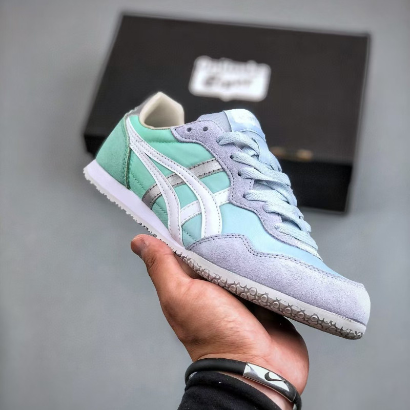 2024 ใหม่ Onitsuka tiger รองเท้า SERANO รองเท้าลําลองผู้ชายผู้หญิงรองเท้าผ้าใบ