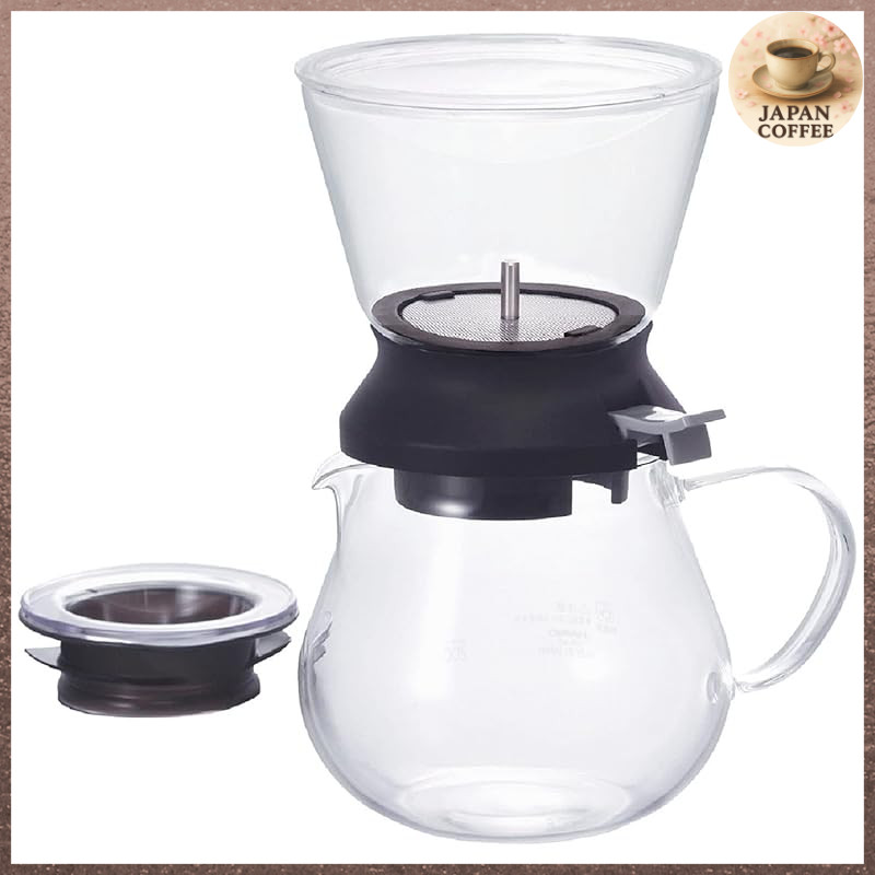 HARIO Tea Dripper Largo 35 / Largo | 1–2 or 3–5 Cups | Dripper Only or Set | Japan Made