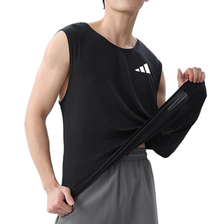 กรีฑาวิ่งเสื้อกล้ามผู้ชายฟิตเนสแขนกุดเสื้อกั๊กแห้งเร็ว