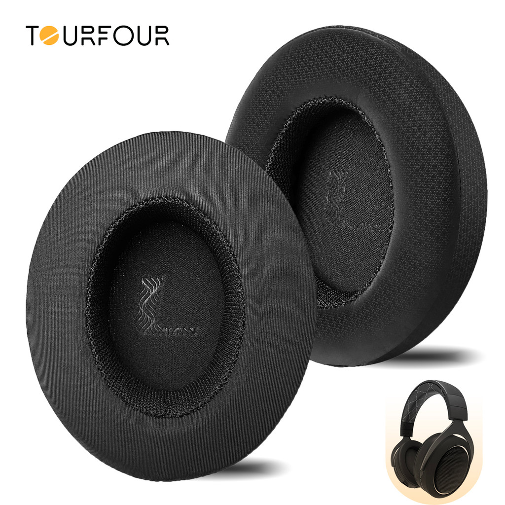 TOURFOUR เปลี่ยนแผ่นรองหูฟังสําหรับ Corsair HS50 HS60 HS70 HS35 HS45 2100 หูฟังแผ่นรองหูฟังแขน Earmu