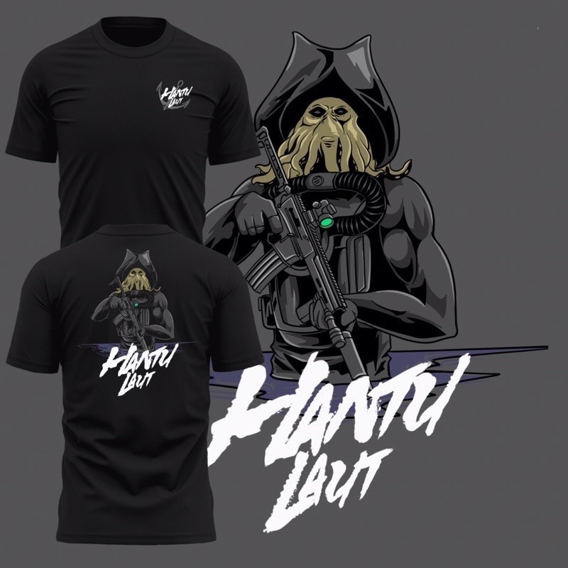 Tactical Hantu Laut Jersey แขนยาวและแขนสั้น