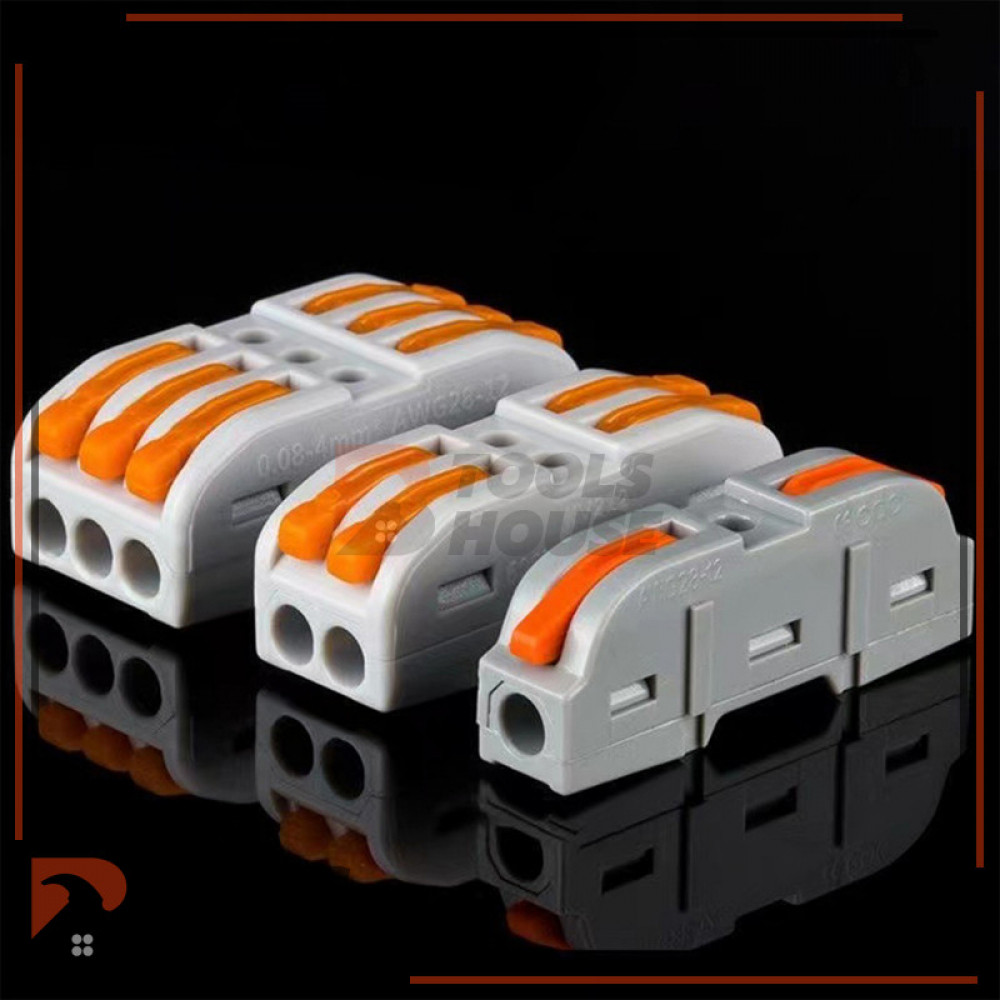 T0148 (พร้อมส่ง) D2-2 D3-3 D2-4 ข้อต่อสายไฟ เต๋าต่อสาย - รูปที่ 6