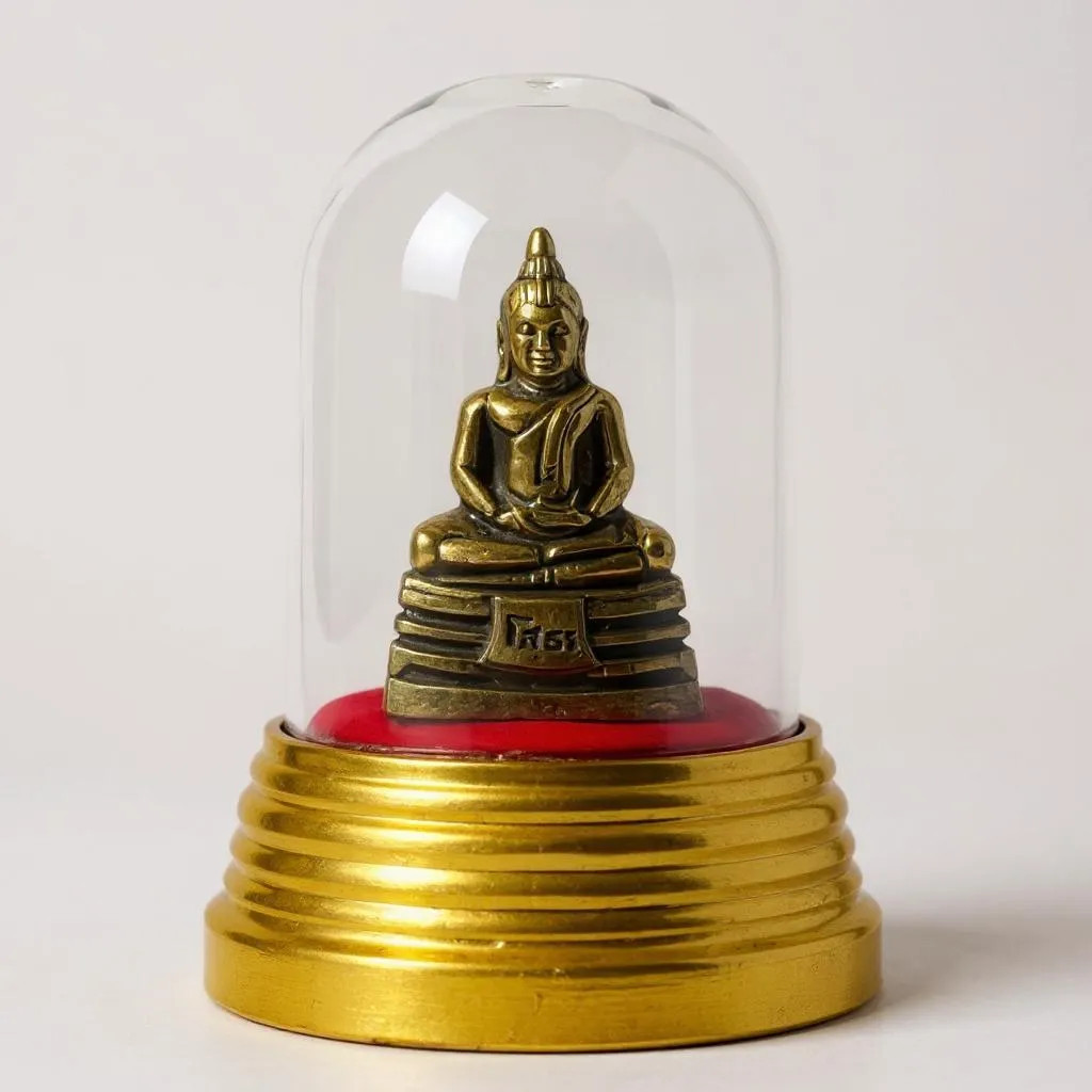 ครอบแก้ว วางหน้ารถ พระจักรพรรดิ พระพุทธชินราช พระชินราช หลวงพ่อโสธร หลวงปู่ทวด สมเด็จโต - รูปที่ 4