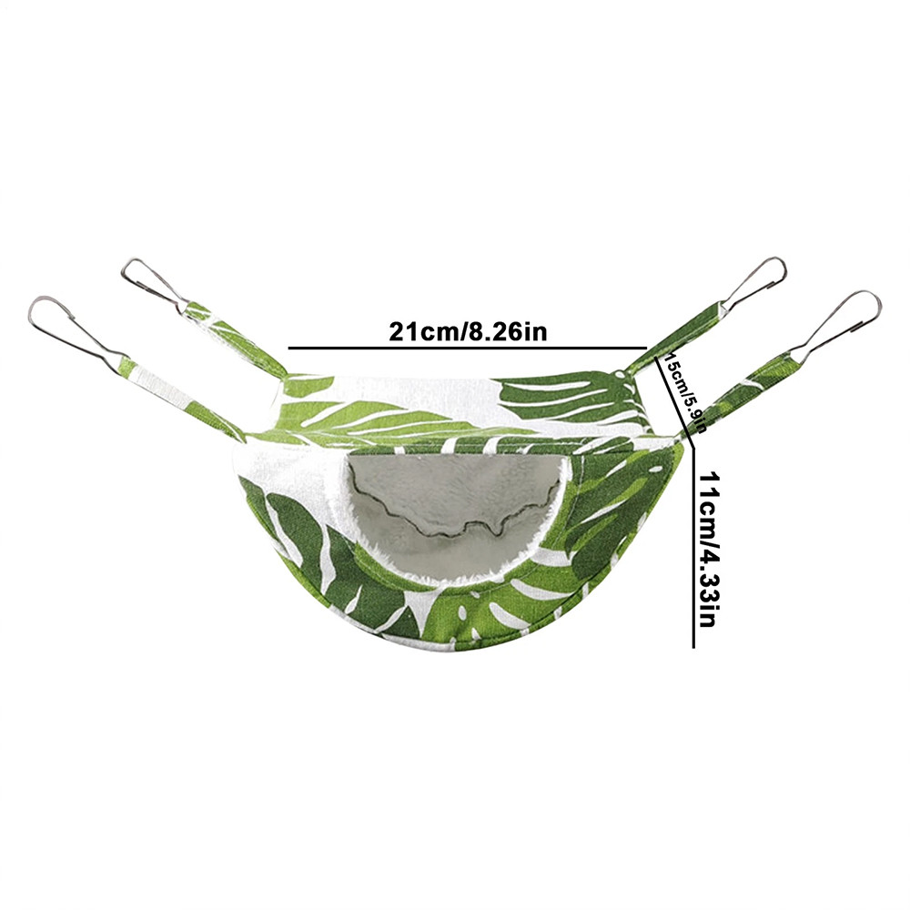 Sugar Glider Hammock Bed 20x15x12cm – Cozy Hanging Nest for Hamsters, Rats & Small Pets