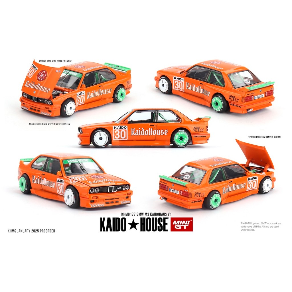 MINI GT No.177 BMW M3 KaidoHaus V1 KHMG177