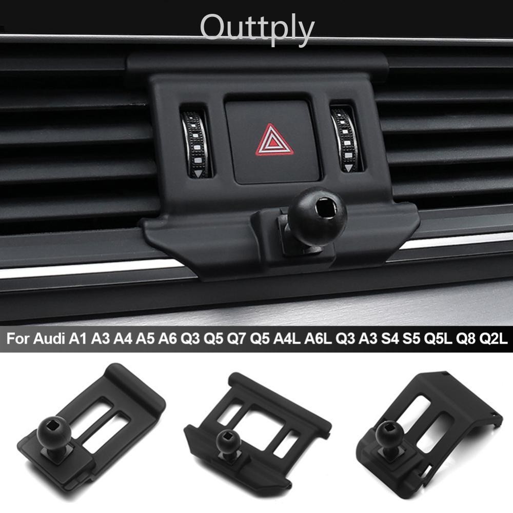 Outtply เฉพาะผู้ถือโทรศัพท์ฐาน Collication Mount Bracket สําหรับ Audi A1 A3 A4 A5 A6 Q3 Q5 Q7 Q5 A4L