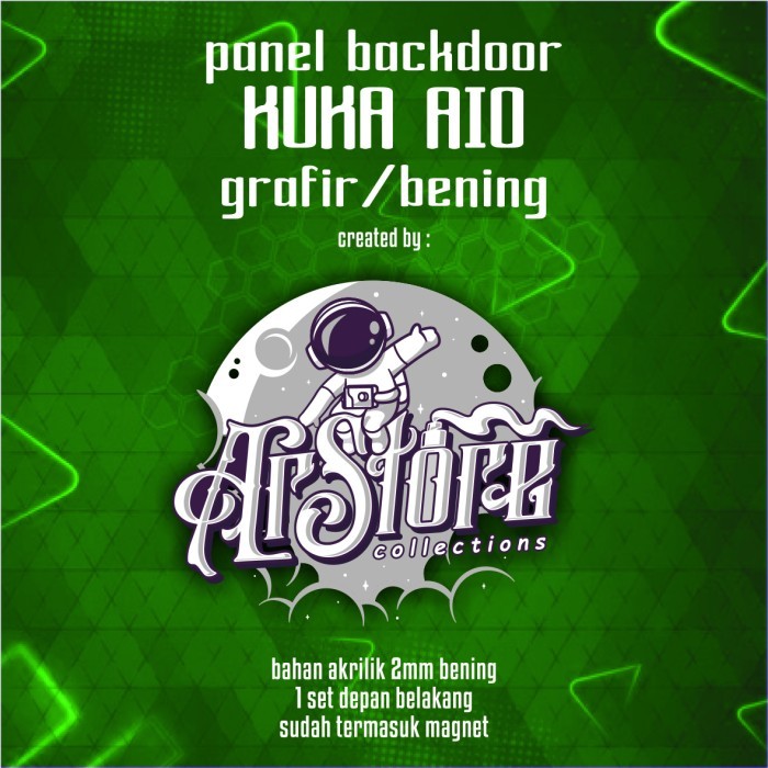 KUKA AIO แผงอะคริลิคแบบใสและแกะสลักโดย