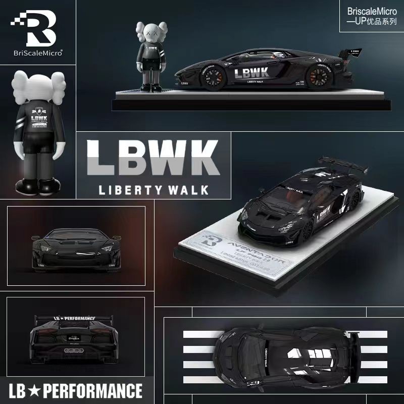 BriscaleMicro Up 1: 64 Lamborghini Evanta Do Daniel LP700 2.0 โมเดลรถอัลลอย TM