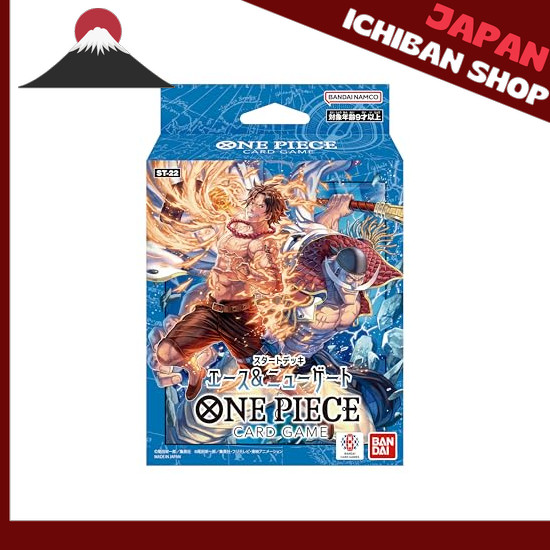 【จากประเทศญี่ปุ่น】 BANDAI ONE PIECE Card Game Start Deck Ace & New Gate [ST-22