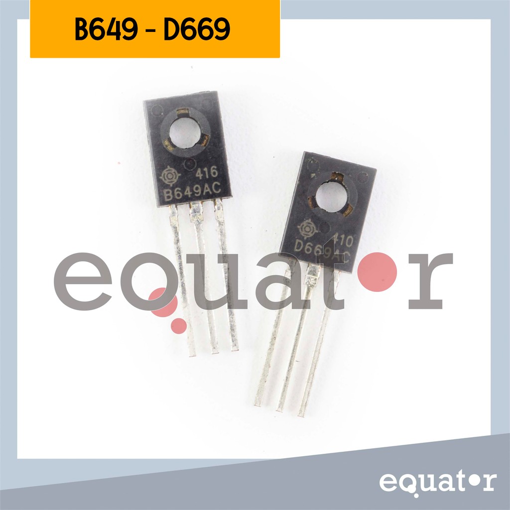 ทรานซิสเตอร์ TR B649 / D 669 B 649 D 669
